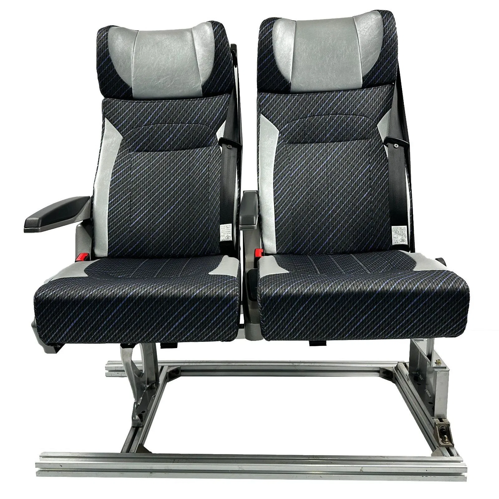 Регулируемое пассажирское сиденье с подлокотником для автобуса и микроавтобуса