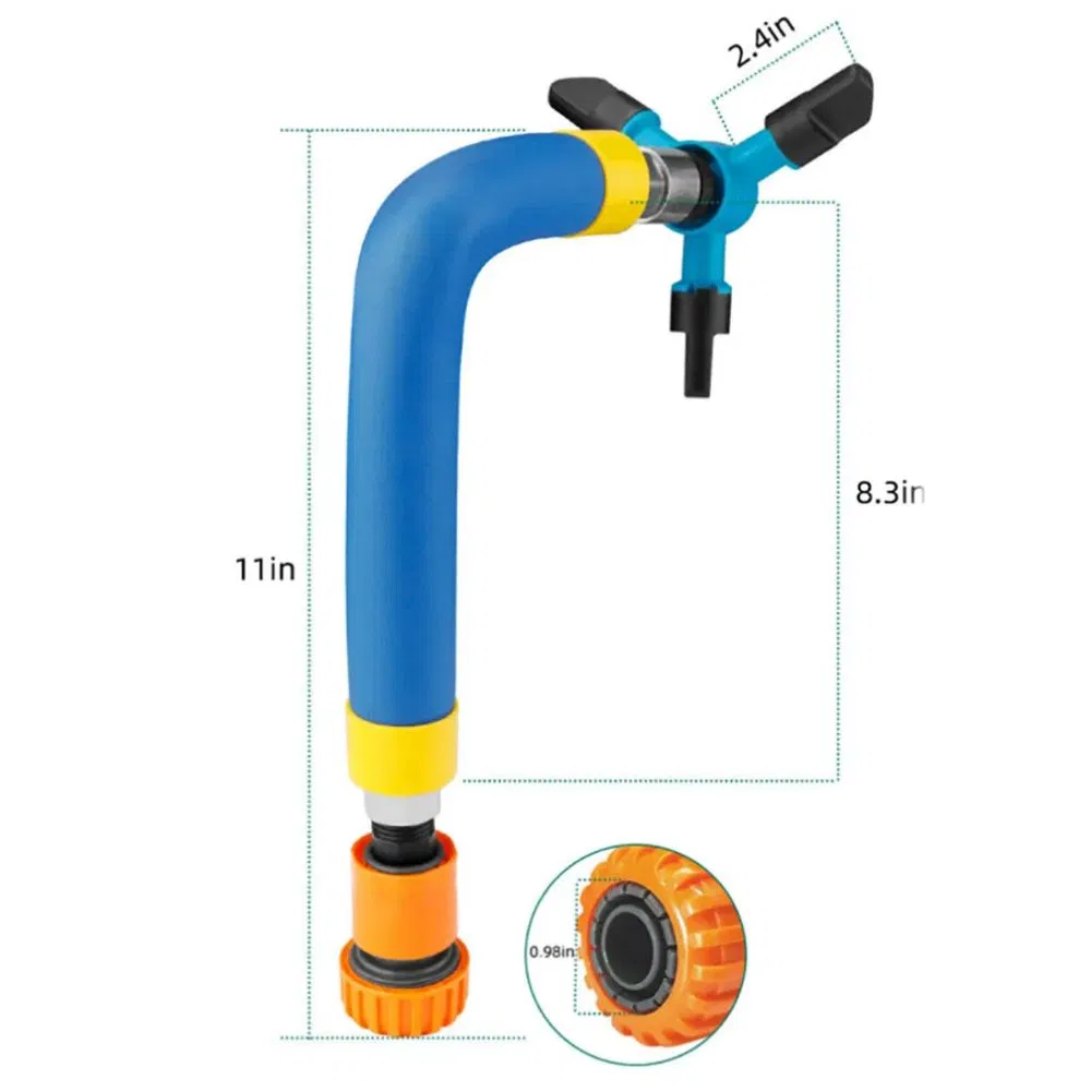 Automatic 360degrees Rotating Water Trampoline Sprinkler Game Toy Ci21712