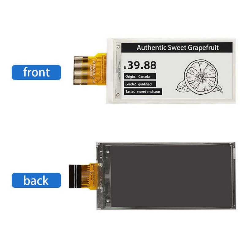 2.13-Inch Bluetooth E-Paper ESL Tag - Digital Price Label Integrated with Store Management System