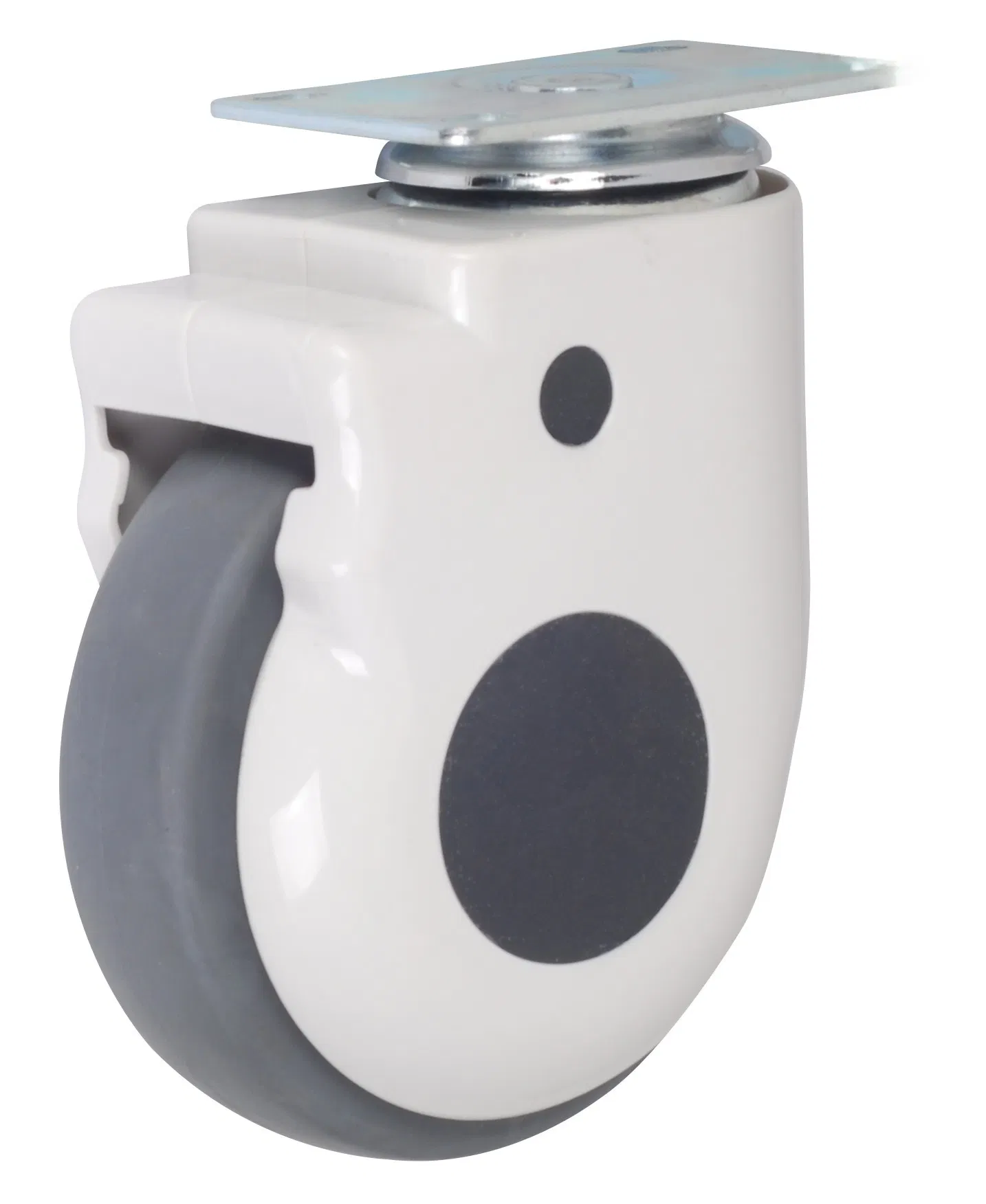 Swivel/with Brake TPR with/Without ABS Cover Hospital Caster ICU Bed Wheels