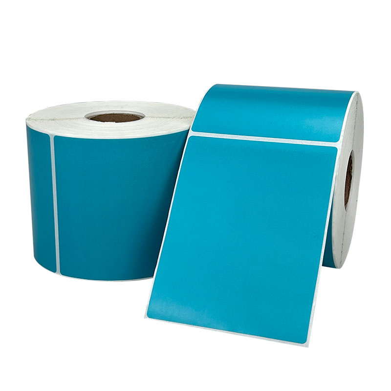 Customized Adhesive Thermal Paper Label Colorful Paper Barcode Print Label