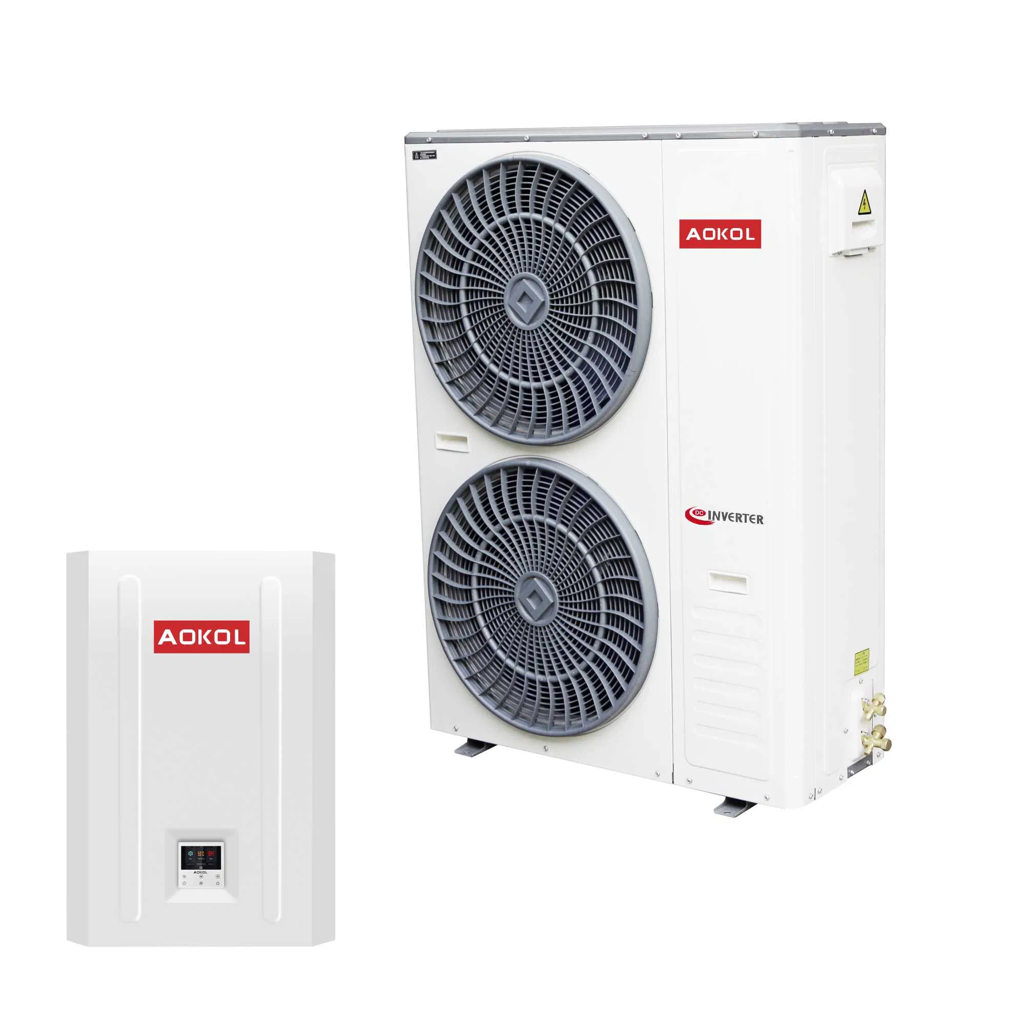 Evi Low Temperature DC Inverter Air to Water Heat Pump, R32 New Gas Heat Pump WiFi Controller, European Market Heat Pump. OEM Heat Pump Factory