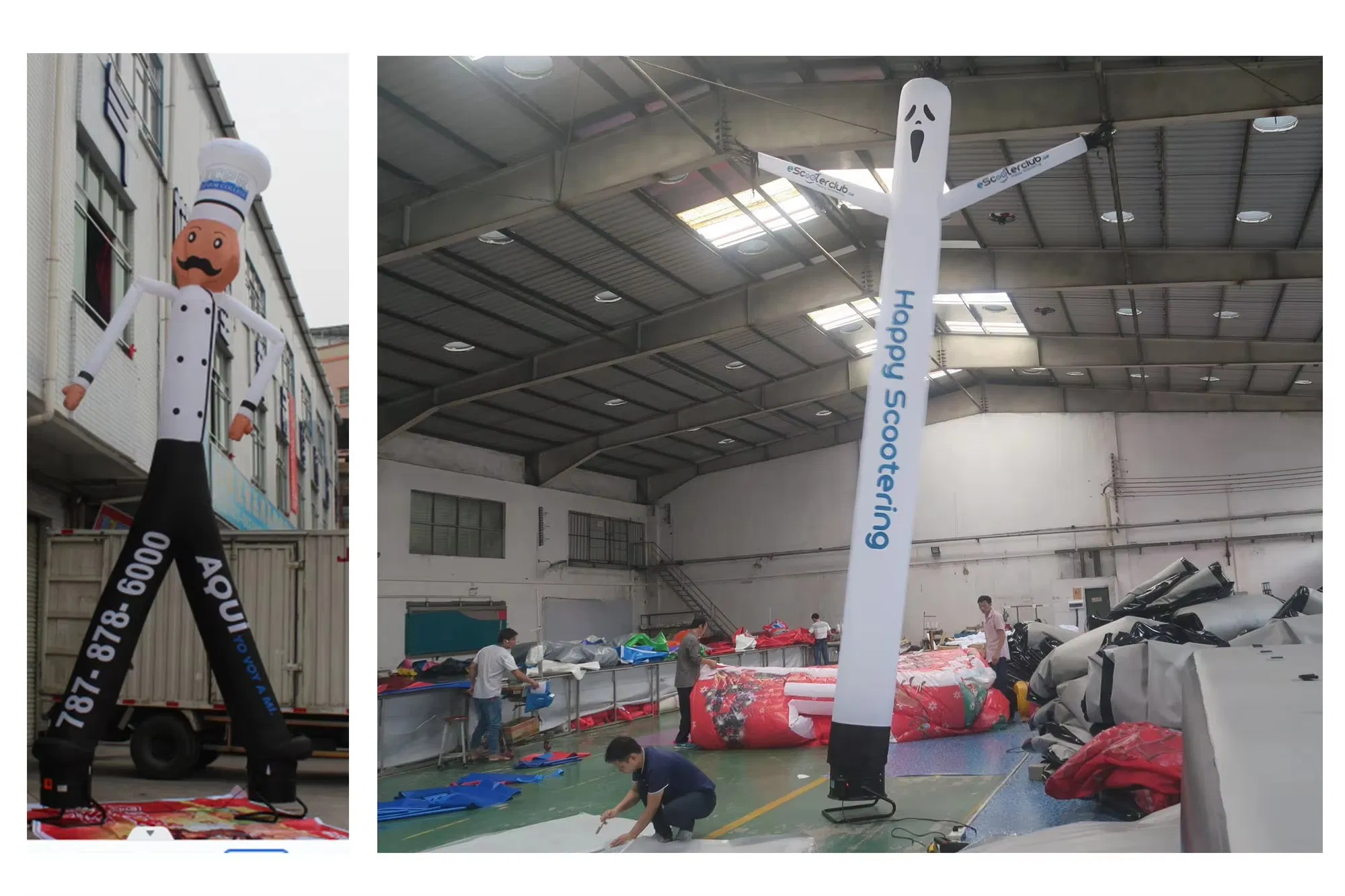 Custom Design Mini Inflatable Air Dancer Air Waving Arms Customized Inflatable