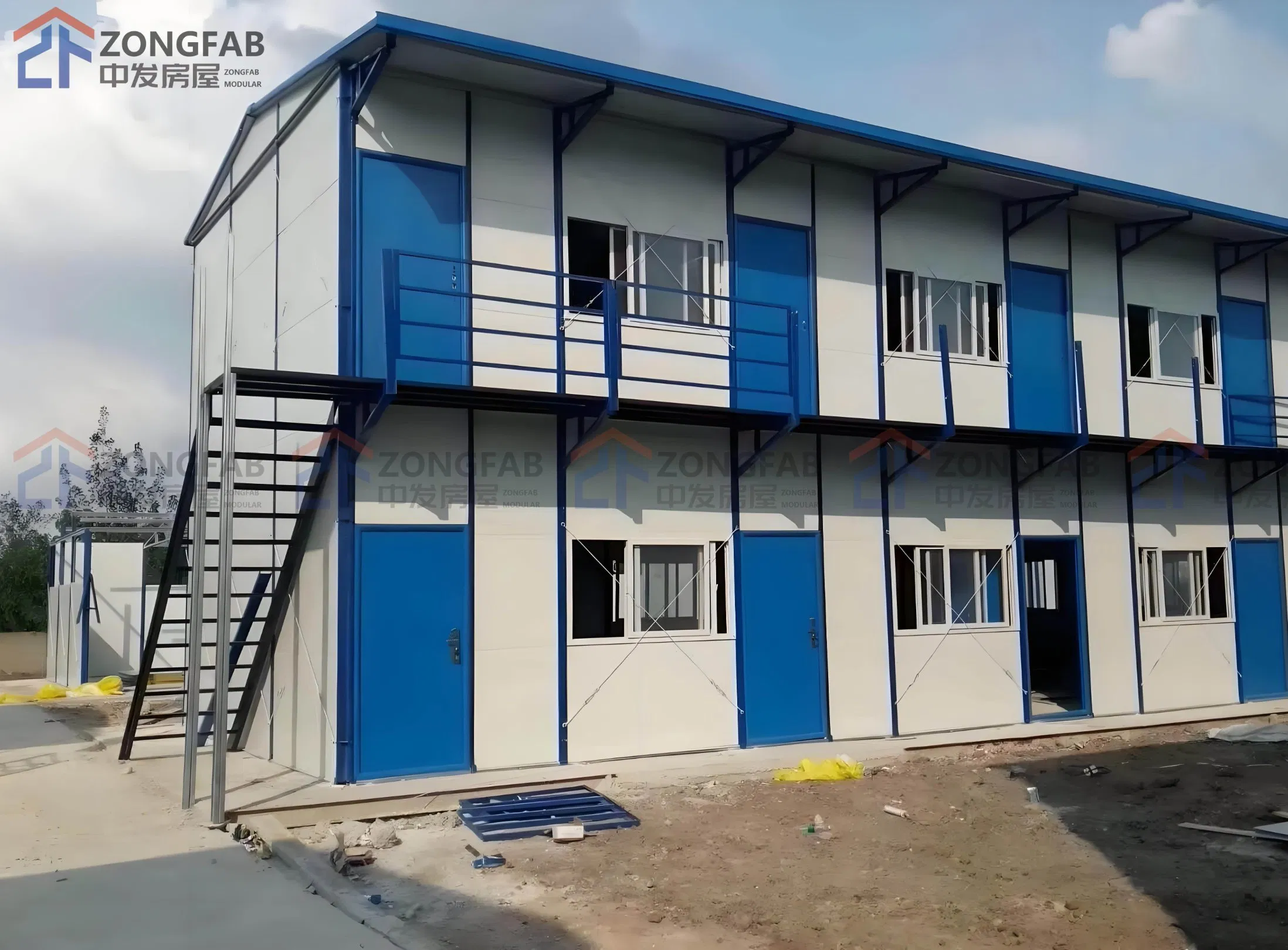 Thermal Insulation Foam Sandwich Panel Board House Resort Temporary Shelter in Disaster Area