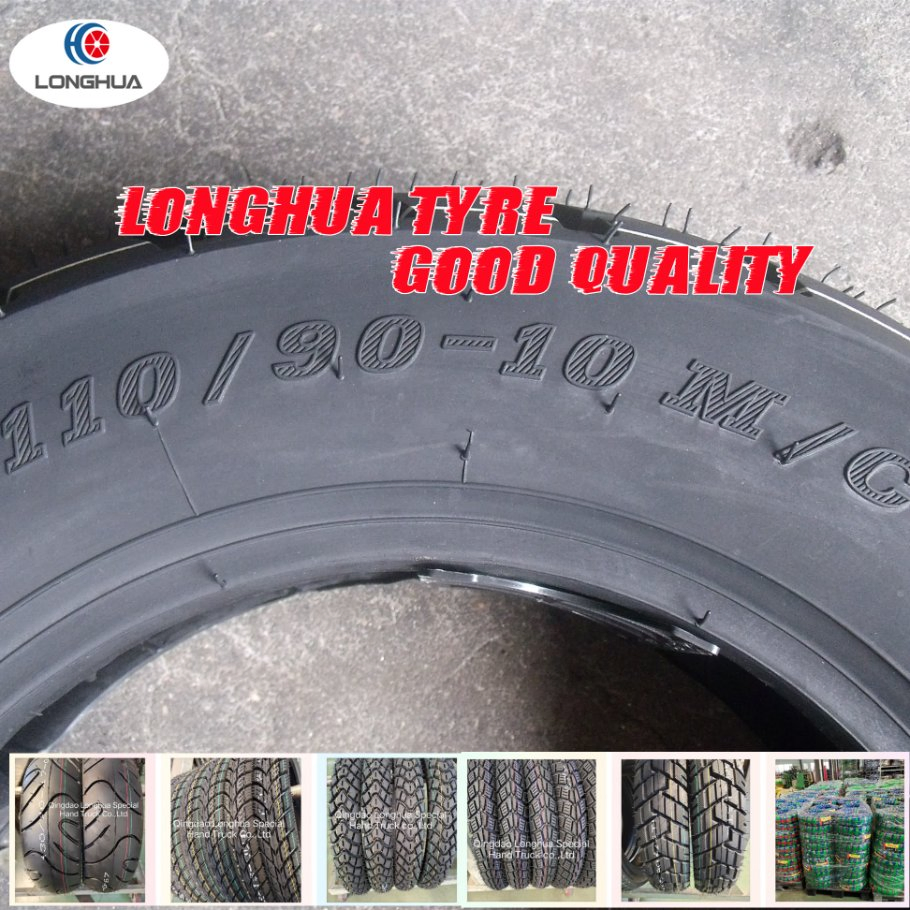 Шина мотоциклетная бескамерная 110/90-10, 6PR, нейлон