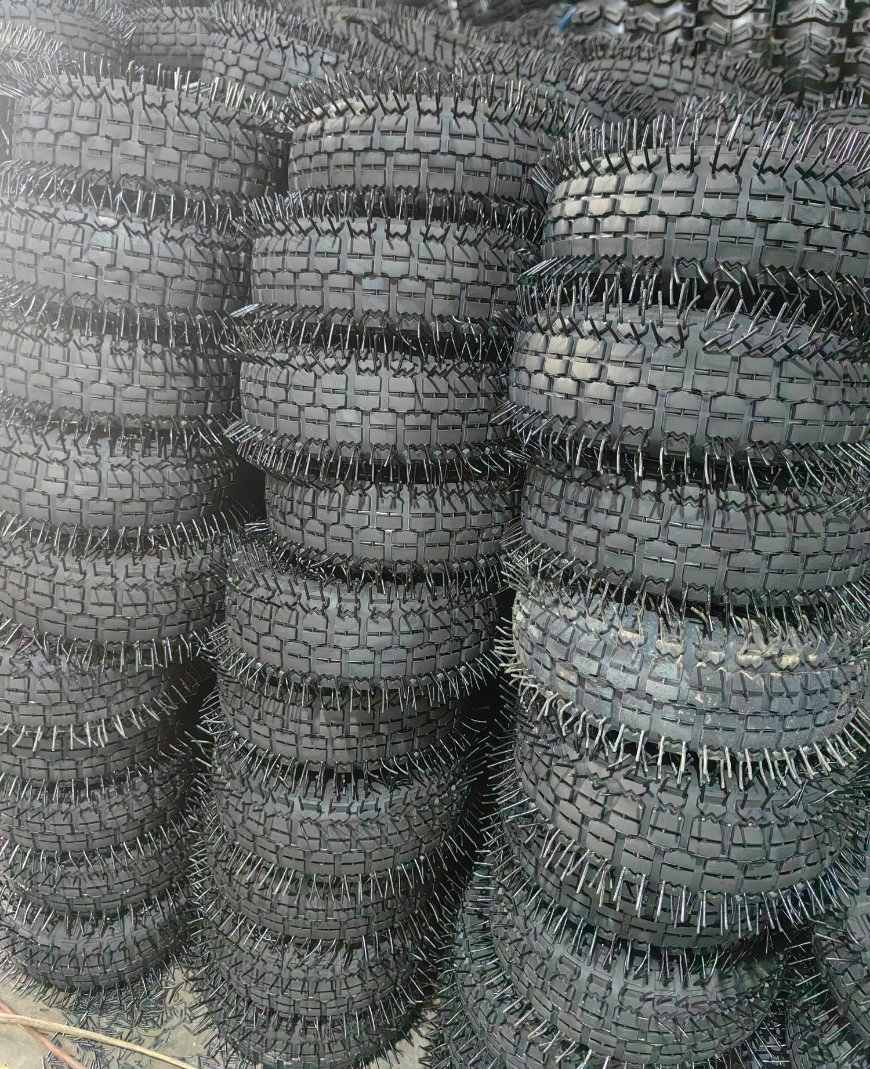 10 Inch 3.00-4 10 X 4.10 / 3.50 - 4 Small Pneumatic Rubber Wheel Tyre for Lawn Mower Lawn Tire Outer Tires