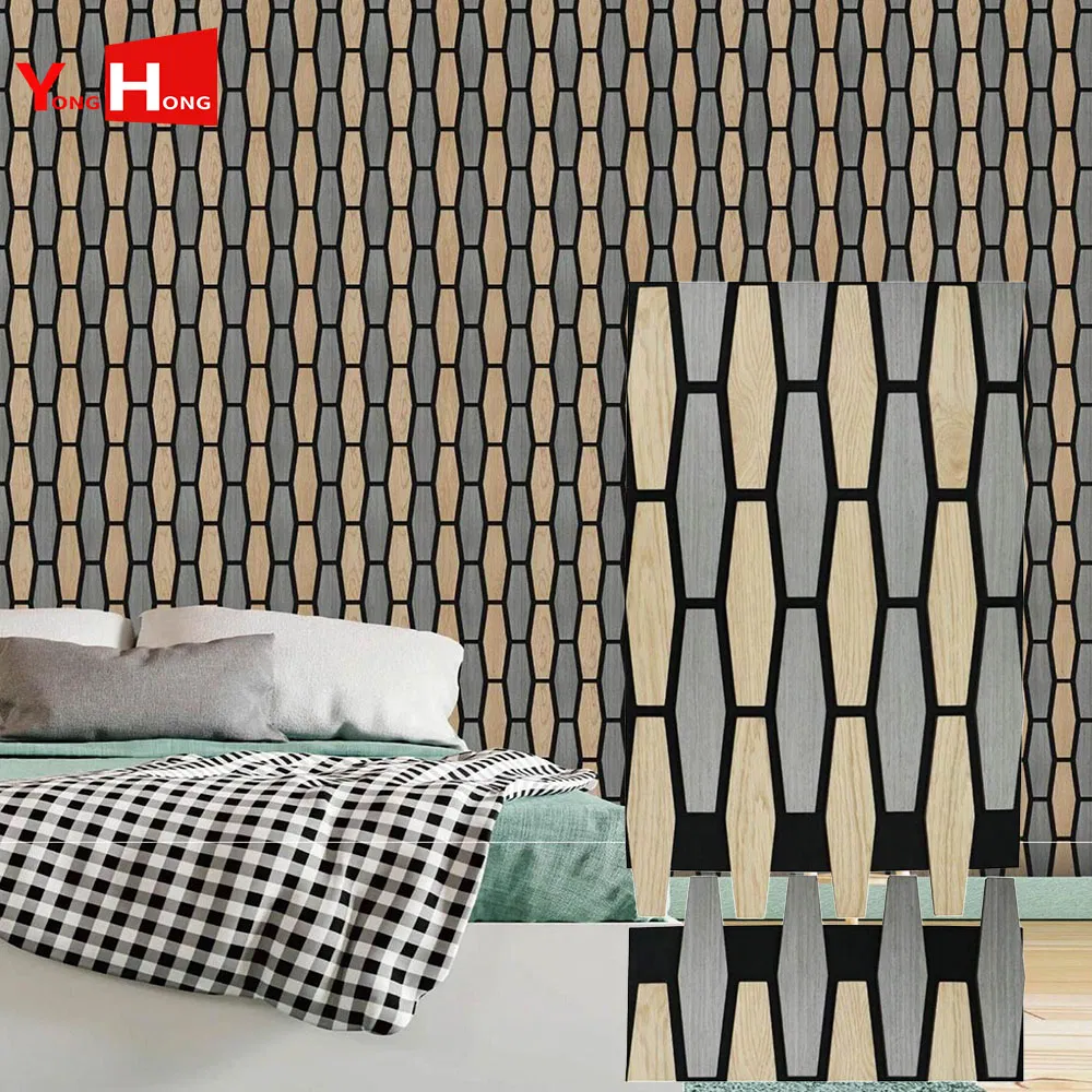 High Quality Sound Proof Absorbing Acoustic Panels Wallpaper Construction Decoration