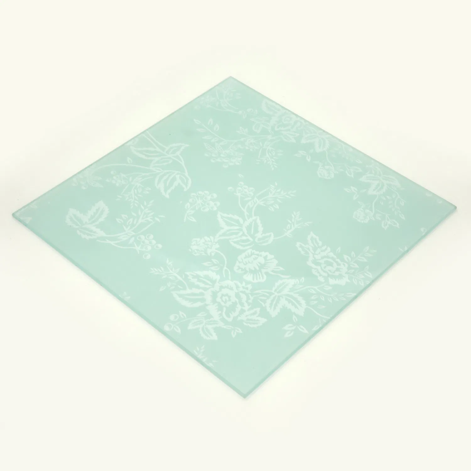 4-19mm Acid Etched Glass/Clear Frosted Glass Price