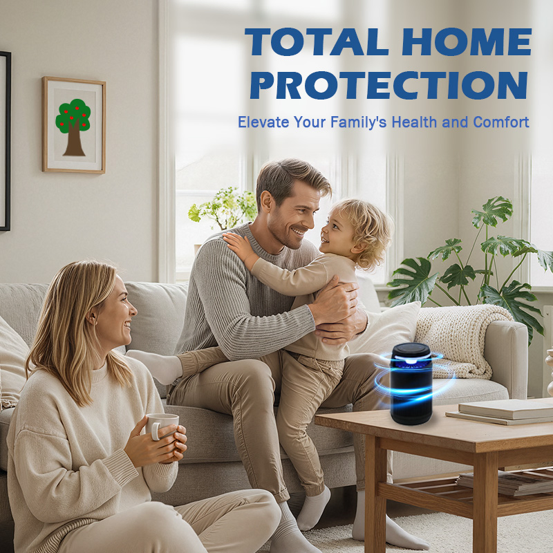 High-Efficiency UV Light Mosquito Killer Lamp Trap for Indoor Spaces Use