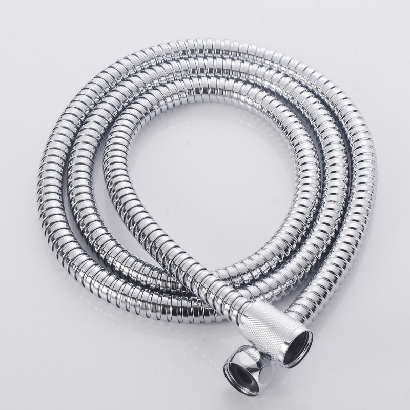 Slim Lock Shower Hose Double Interlock Stainless Steel Flexible Shower Hose