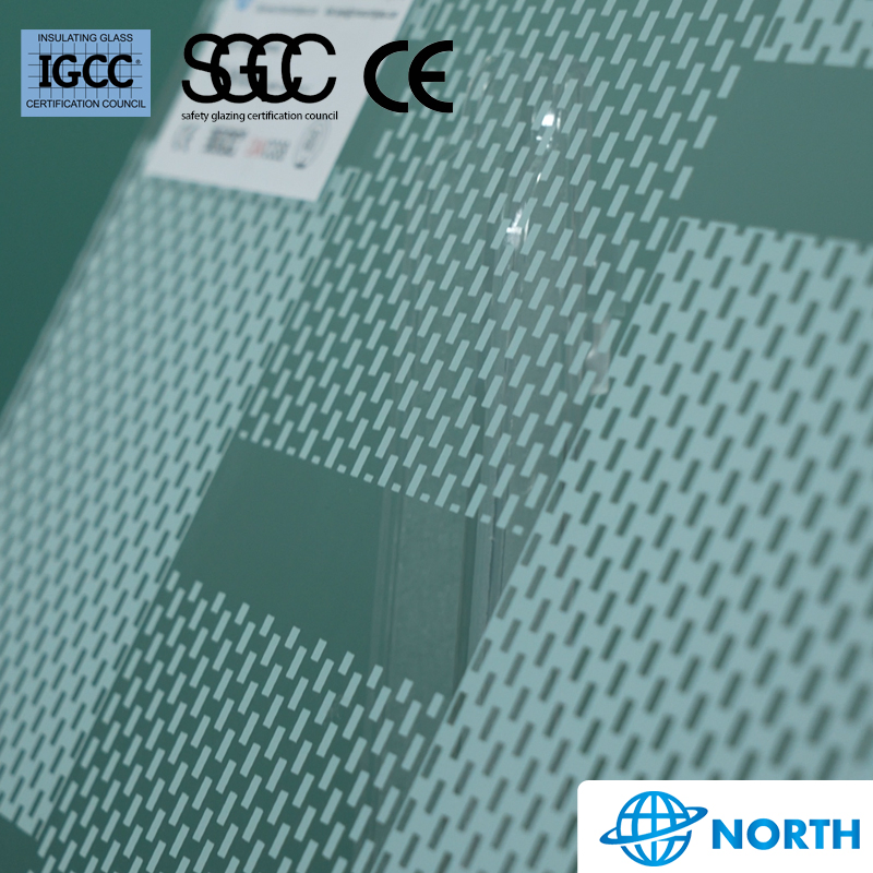 Hot Sale Low Iron Art Decorative Ultra Clear Patterned Tempered Glass Ceramic Frit Laminated Tempered Silk Screen Printing Glass
