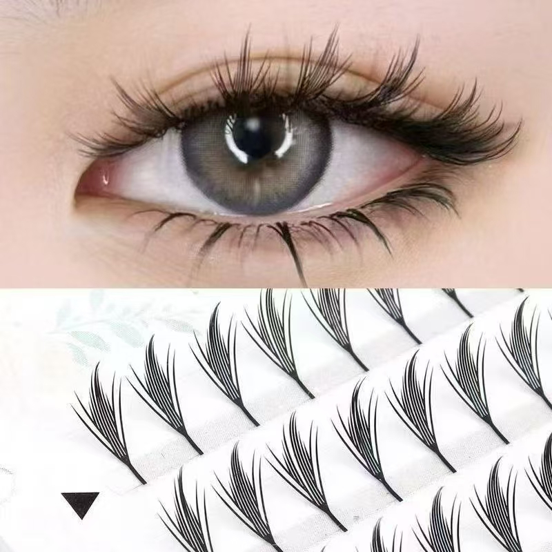 2025 Premium Comic Spire 3D 3D Super Soft Beauty Eyelash Extensions Special Grafting Feathered Comic Wings Eyelash Extension