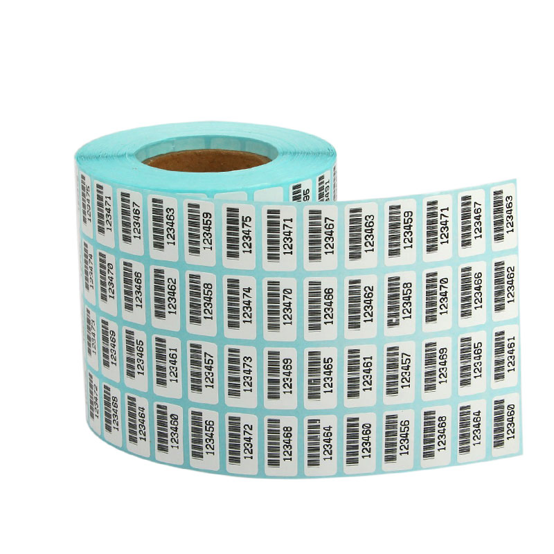 Premium Self-Adhesive Qr Barcode Labels for Direct Heat Printing