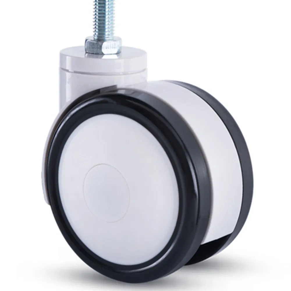 Heavy Duty Threaded Stem Brake Hospital Medical Caster