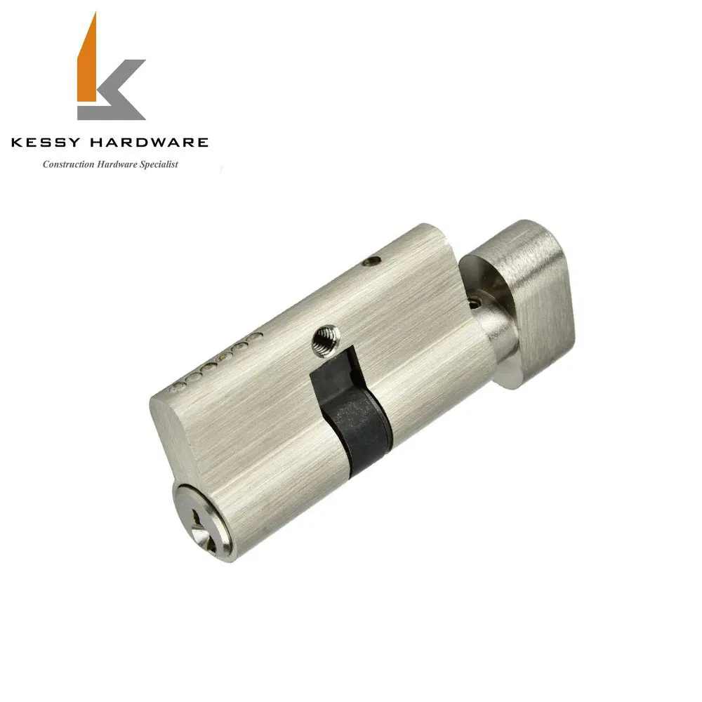 Cylinder Sx60CS 60mm Key-Knob Cylinder Zinc Body Zinc Core with 3 Normal Iron Key