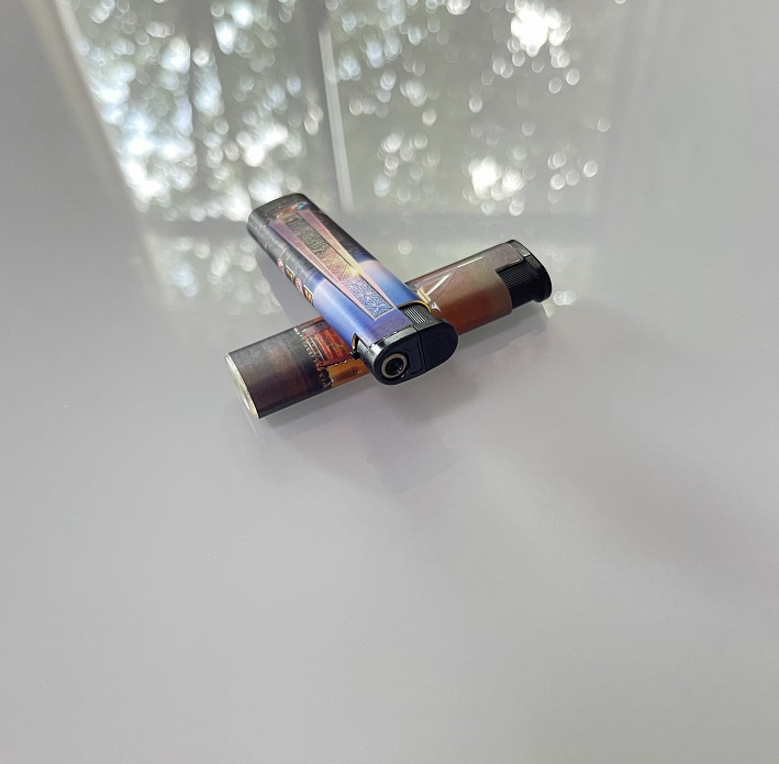 2024 New Fashionable Customizable Stable Flame Windproof Classic Lighter Promotional Price ISO9994 Dy-F028