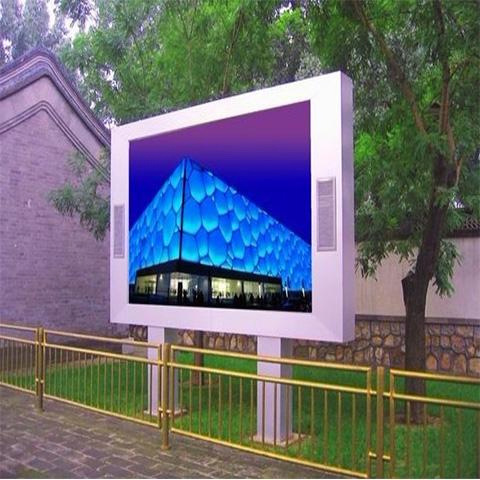 500mm * 1000mm Market Fws Freight Cabinet Case Full-Color Screen LED Display