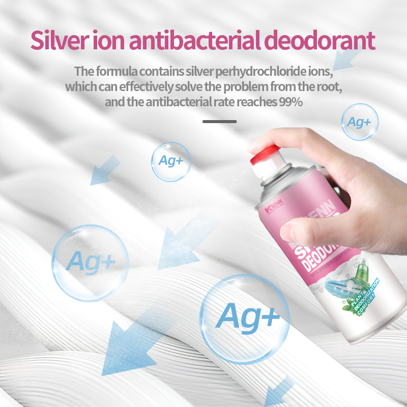 Factory Wholesale Custom Logo Shoes Spray Smell Remover Freshener Odor Eliminator Shoe Deodorizer Spray