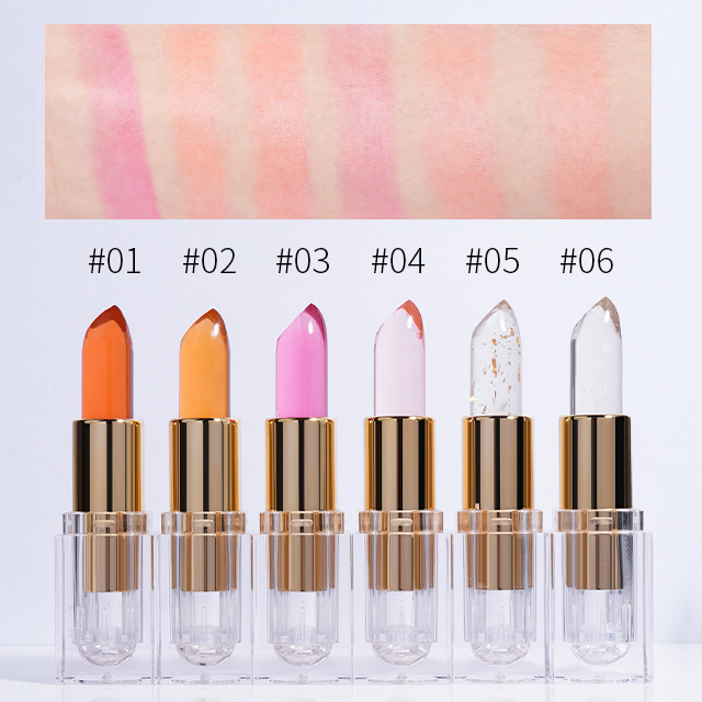 6 Colors Moisture Lipcream Lipstick Liquid Private Label Long Lasting Waterproof Reviver Color Changing Lipstick