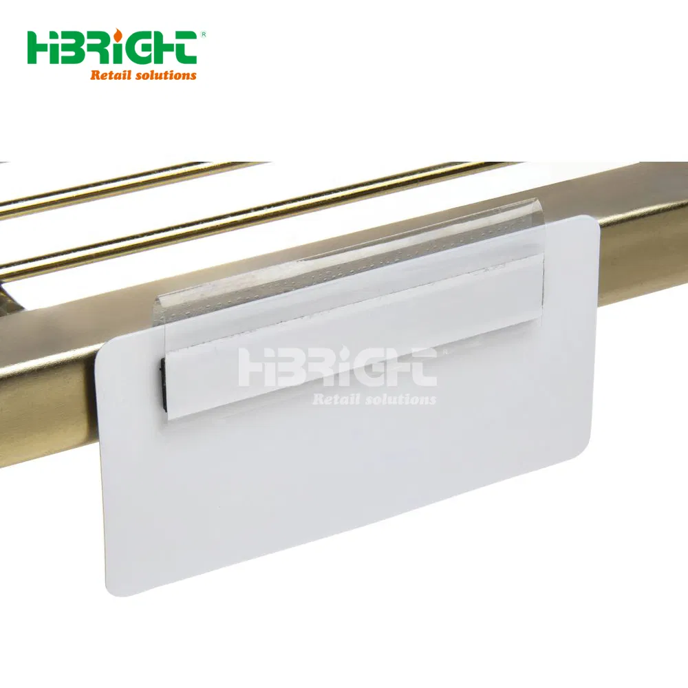 Factory Customized Transparent Plastic Supermarket Shelf Use Price Strip