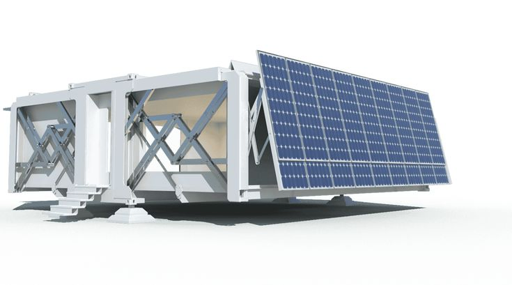 Tiny Steel Portable Modular Luxury Villa Solar Container Houses Source Factory