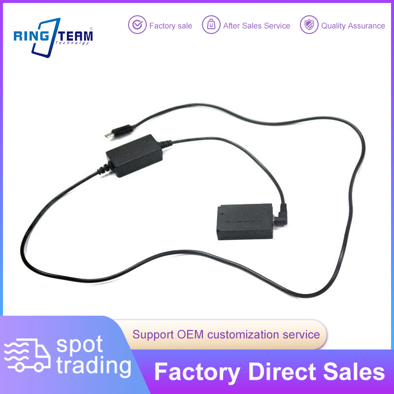 Кабель USB-C и блок питания Dr-E12 для Canon M/M2/M10/M50