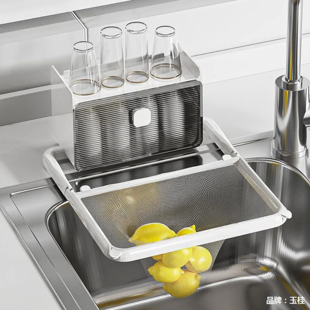 Foldable Kitchen Sink Suction Holder Organizers Mi26946