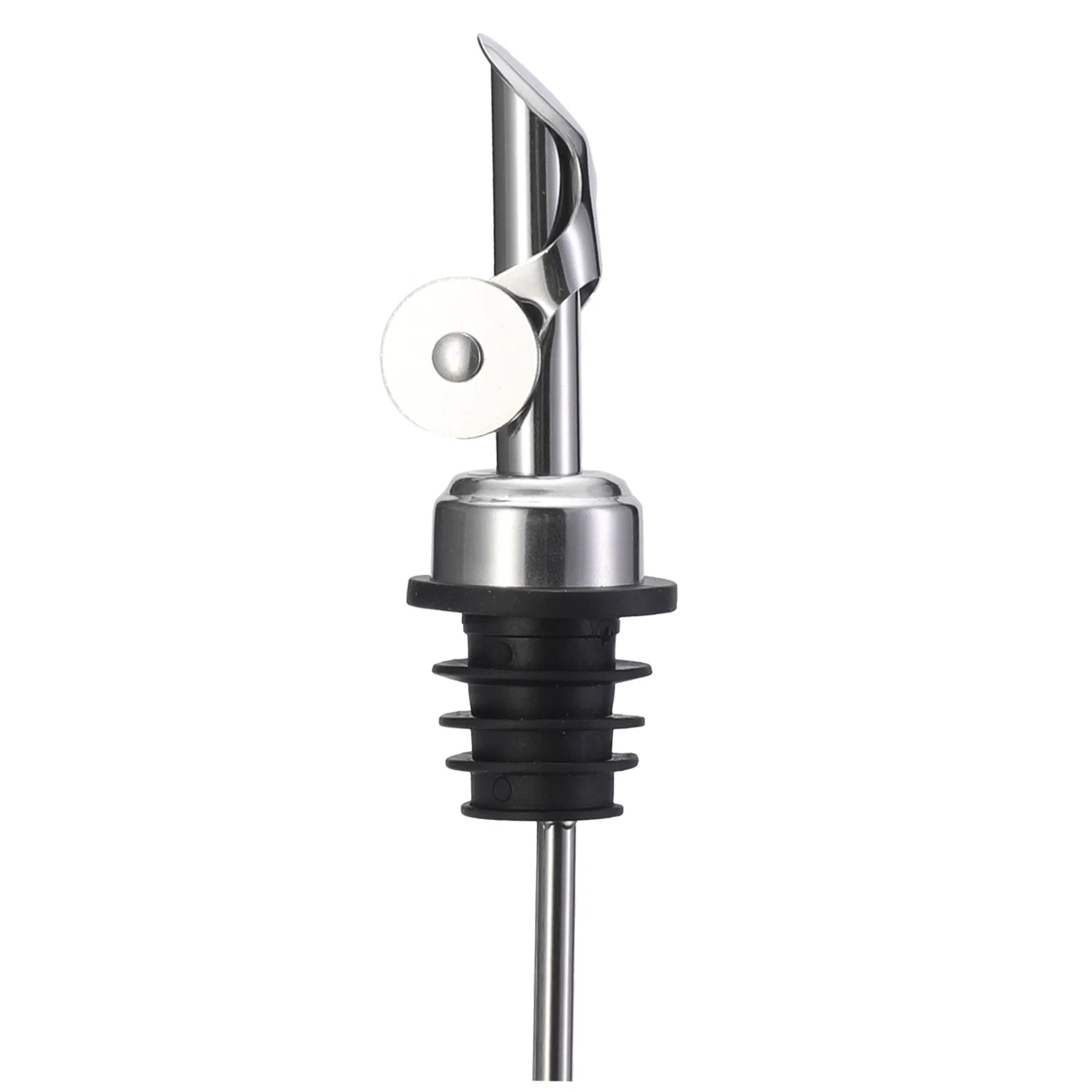 New Arrival Stainless Steel Wine Pourer Glass Bottle Pourer Pulley Oil Bottle Stopper