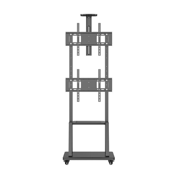 Floor Standing Interactive Flat Panel Stand with Swivel Base & Landscape Portrait Mode