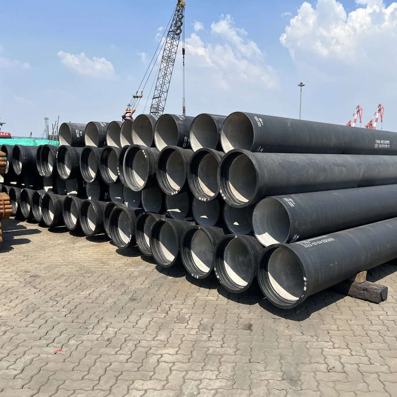 ISO2531 K9 K8 K7 DN200 DN300 DN350 DN400 Cast Iron Drink Water Supply Ductile Iron Pipe