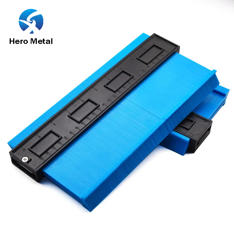 Multi Angle Measuring Ruler Shape Profile Tool Contour Gauge Duplicator with Lock Tile Marble Contour Gauge