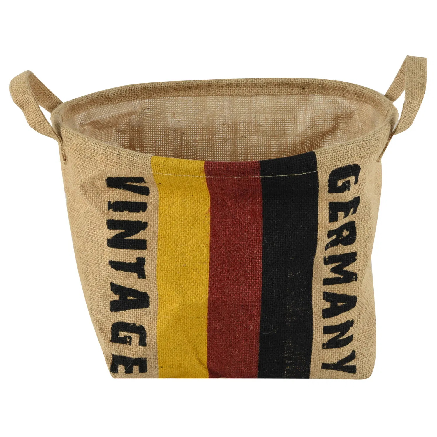 Jute Tabletop Storage Basket