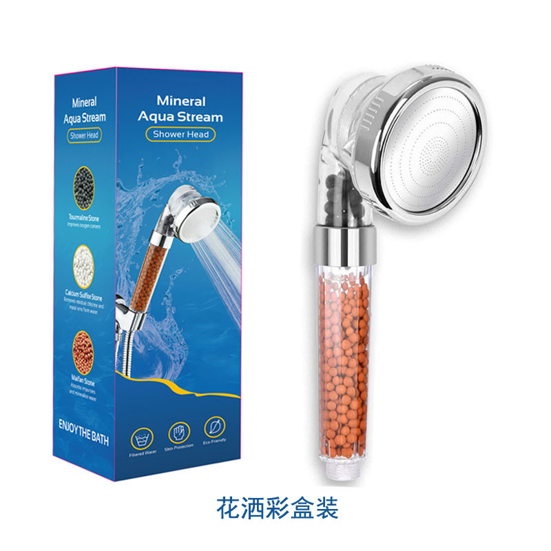 High Pressure Handheld Ion Filter Shower 3 Spray Patterns
