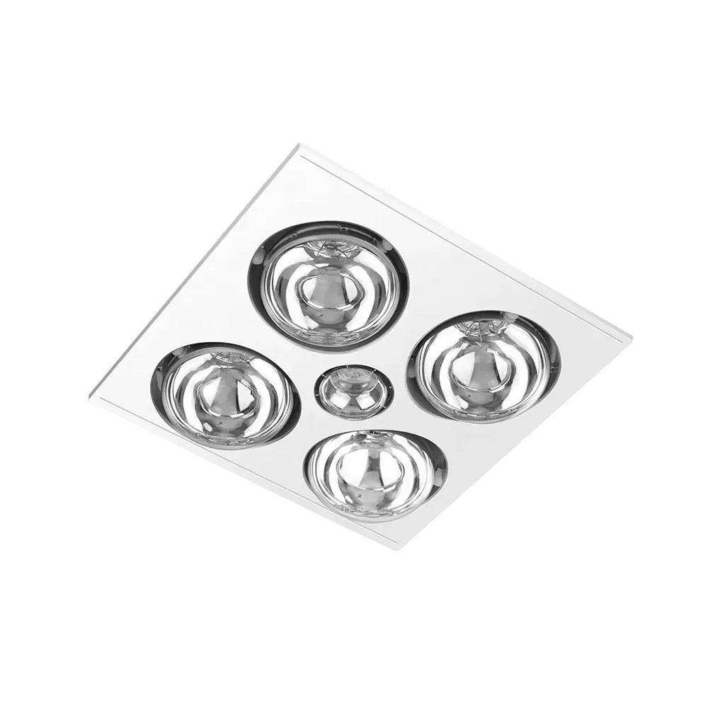 New Bathroom Exhaust Fan Heater with Ventilator and LED SAA