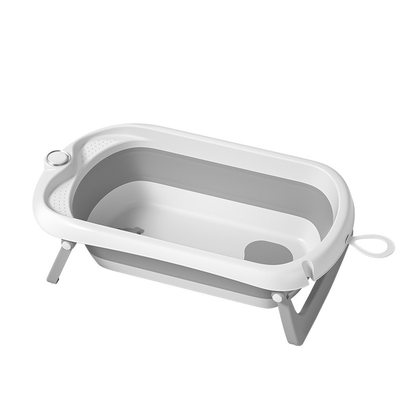 Складная детская ванночка с термометром