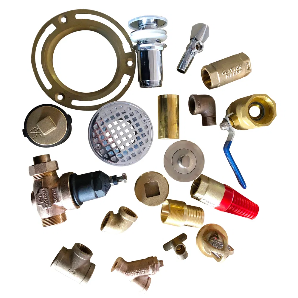 3/4 Union Inlet Type Thermostatic Mixing Valve, No Lead Copper Silicon Alloy