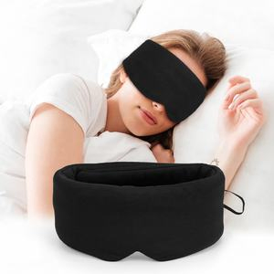 Emf Blocking Contoured Cup Sleeping Mask Soft Breathable Sleep Eye Mask
