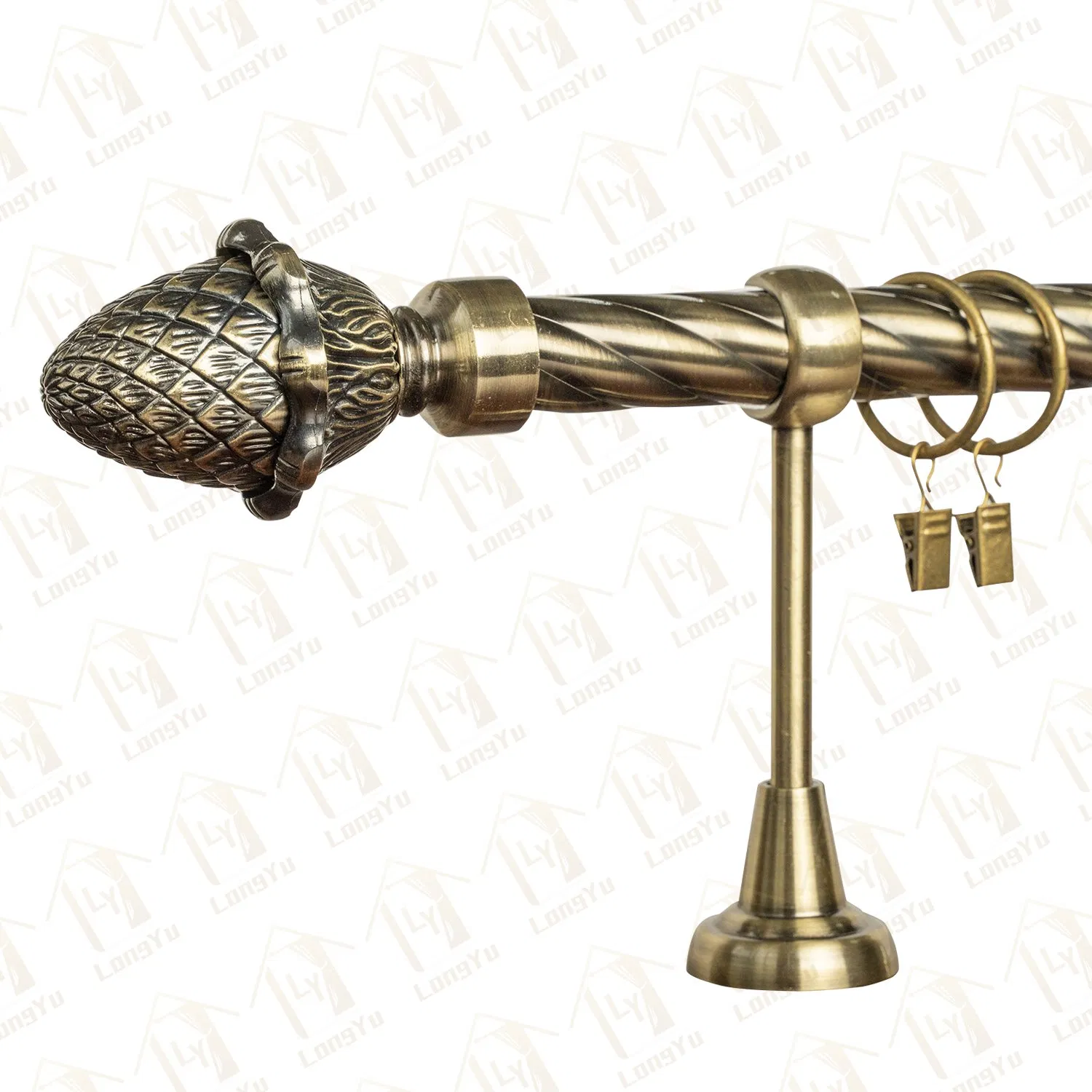 Popular Curtain Rod Decoration, Curtain Rod Sets