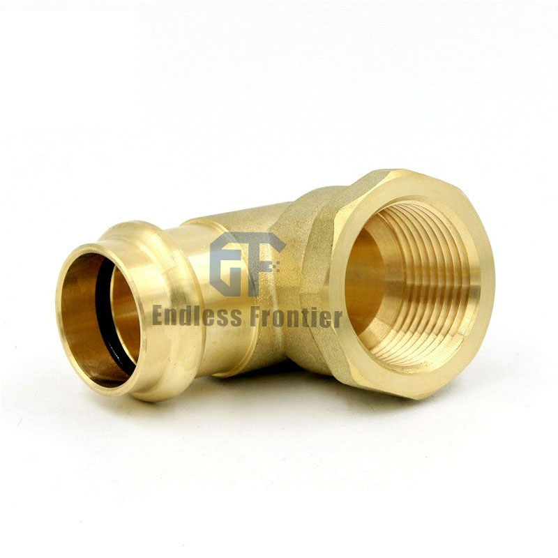 Copper Welding Coupling Tee Elbow M Profile Copper Press Fitting