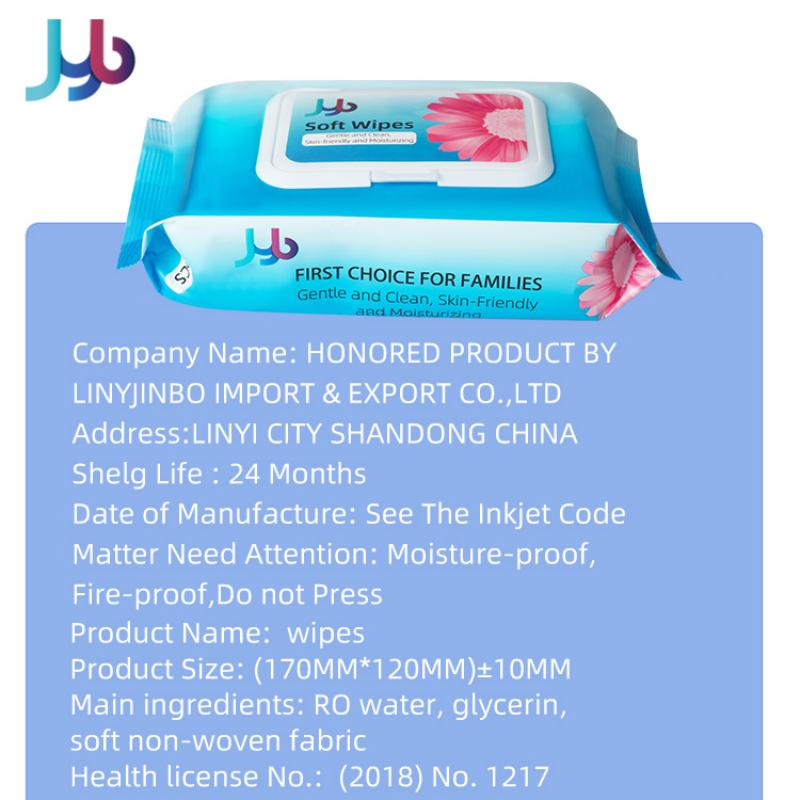 Premium Thickened Home and Office Wipes with Cotton, 40 Count