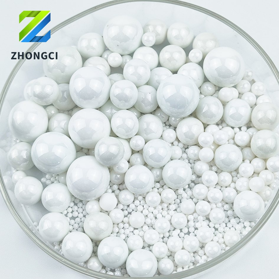 Zhongci 0.1mm-50mm Yttria Stabilized Zro2 Zirconium Oxide/Zirconia Beads/Pellets for Ball Milling and Grinding