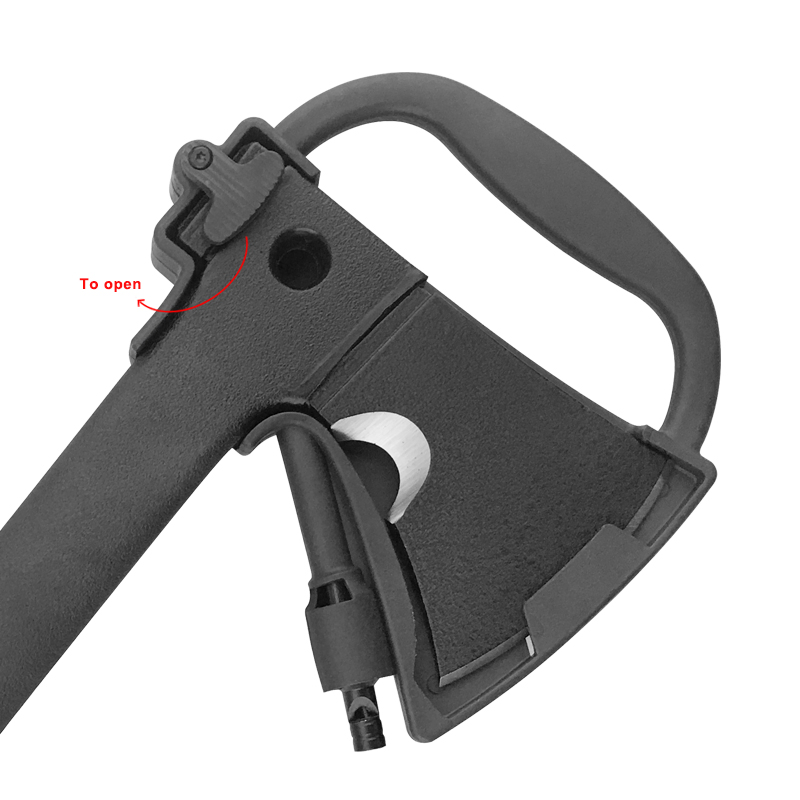 New Arrival High Quality Nylon Fiber Handle Tomahawk Felling Axe Outdoor Camping Axe Multitool