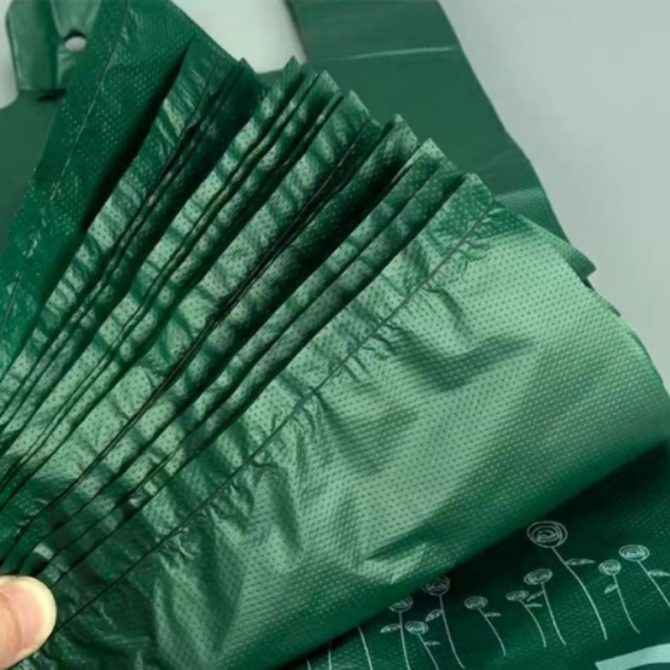 HDPE LDPE PE Custom Printed Food Carry Carrier Plastic Bag