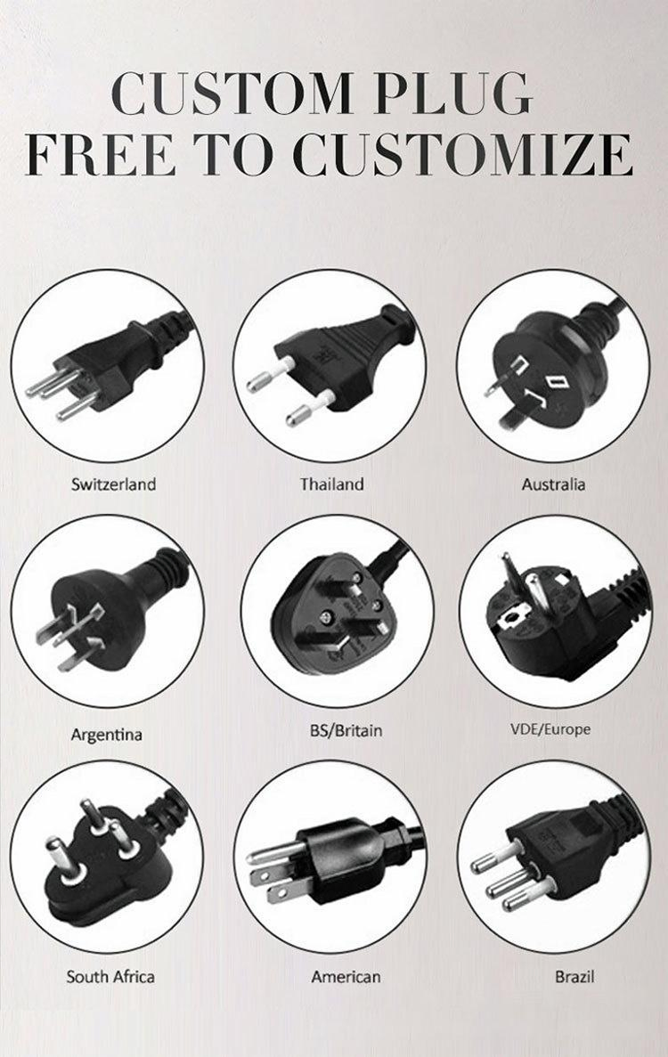 Digital 4.5L Home Appliance Non-Oil Glass 6L Oven Electric Air Fryer