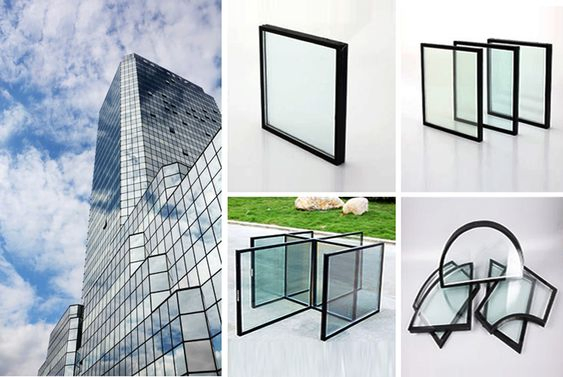 Architectural Insulating Insulated Glass Facade Curtain Wall Double Glazing 6+12A+6, 8+12ar+8, 10+16A+10