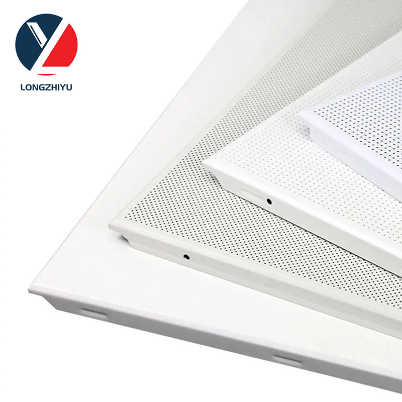 Advanced Acoustic Aluminum Metal Ceiling Panel Soundproof Aluminium Acoustic Panel Ceiling Covering Ceiling Decoration