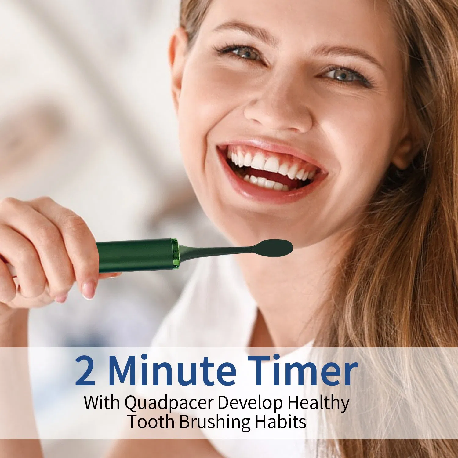 Powerful Cleaning Whitening Tooth Cleaner Waterproof Ipx7 Adult Electric Toothbrush