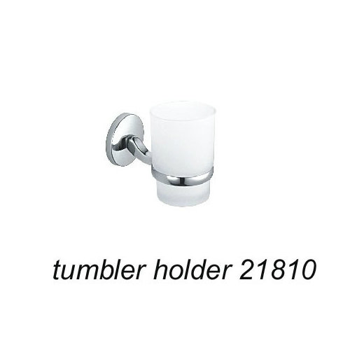 Hot Sales Style Wall Mounted Zinc Alloy Single Tumbler Holder Chrome Finish 21810