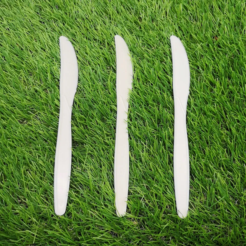 Biodegradable Cornstarch Flatware Eco-Friendly Knife