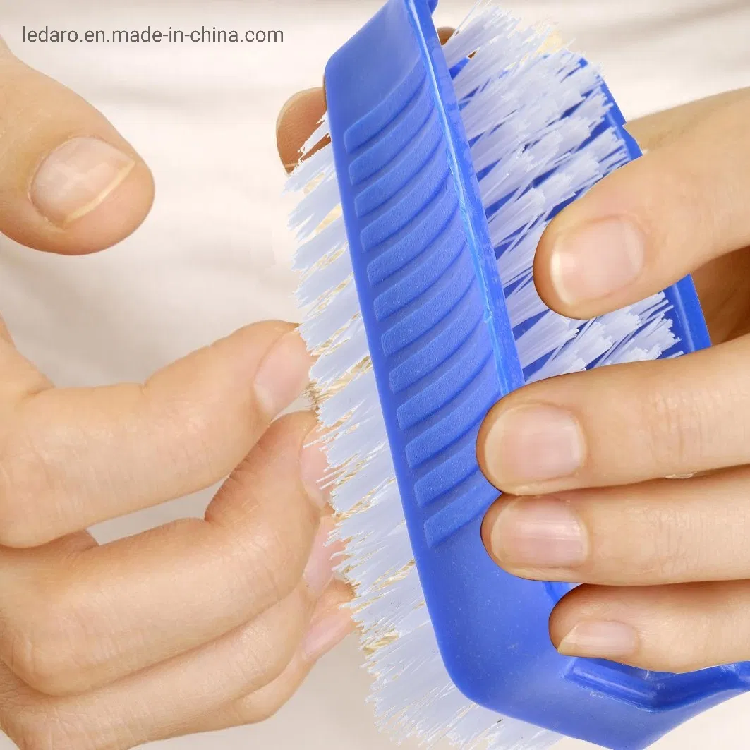 Handle Nail Brush for Cleanin Fingernail Scrub Cleaning Brushes for Toes and Nails Cleaner Double Sided